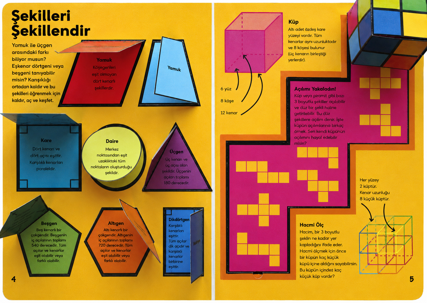 3 Boyutlu Eğlenceli Matematik Kitabı