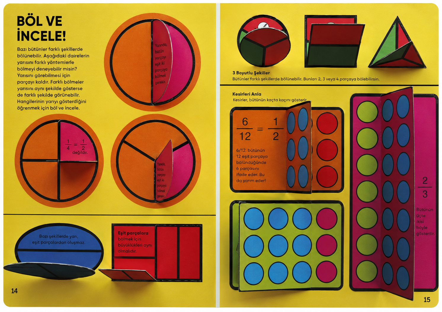 3 Boyutlu Eğlenceli Matematik Kitabı