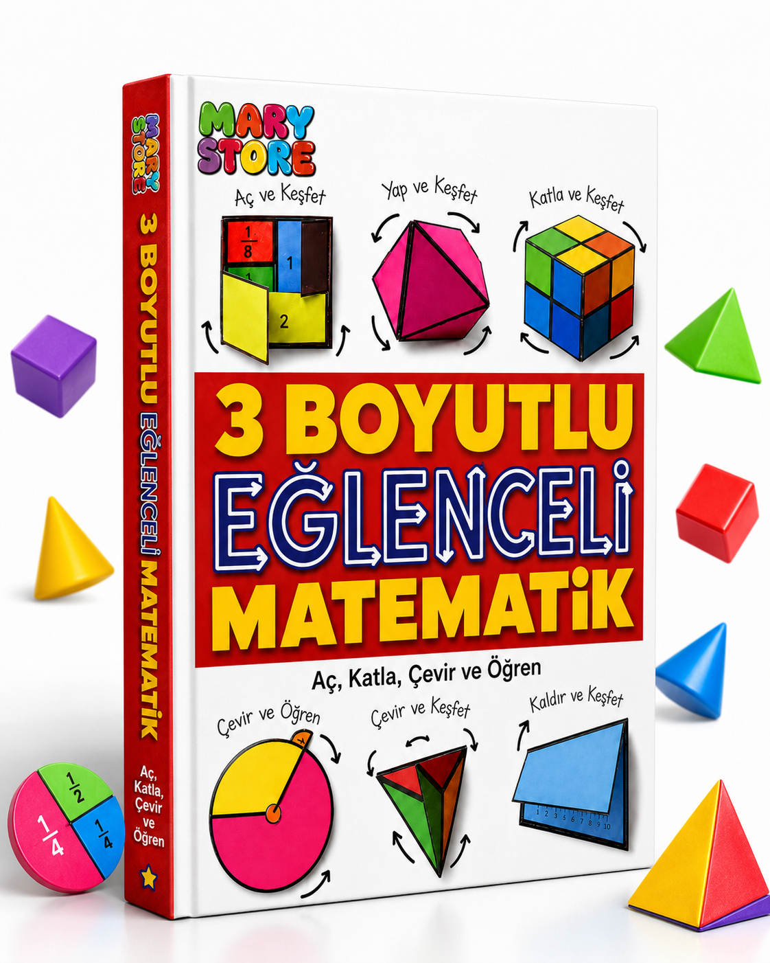 3 Boyutlu Eğlenceli Matematik Kitabı